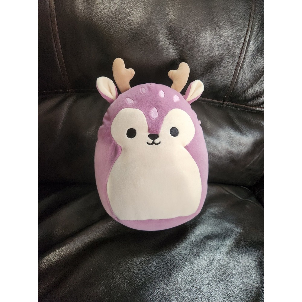 Squishmallows Plush Shantrice the Plum Fawn 8" Purple Reindeer Deer Stuffed